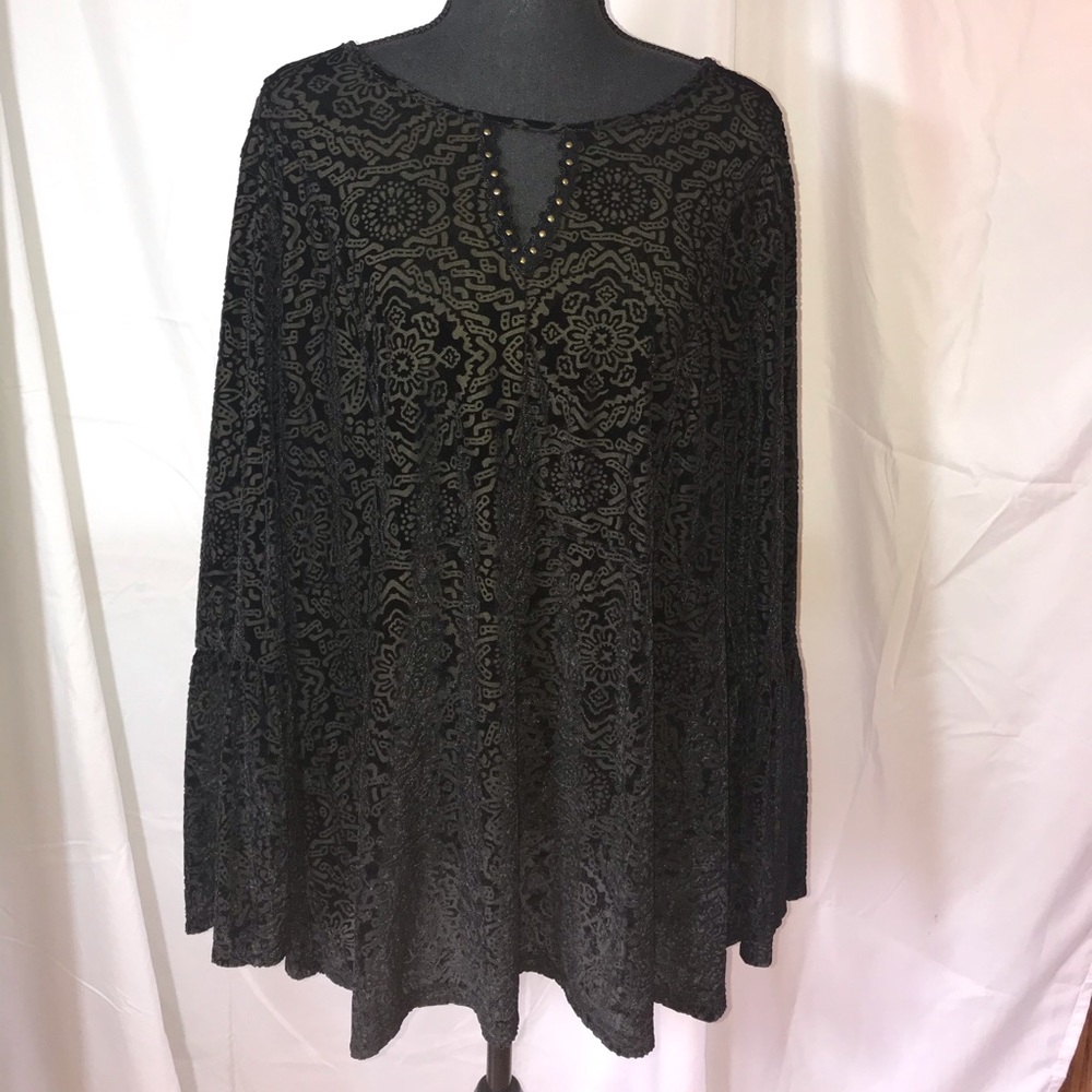 Style & Co Peasant Top